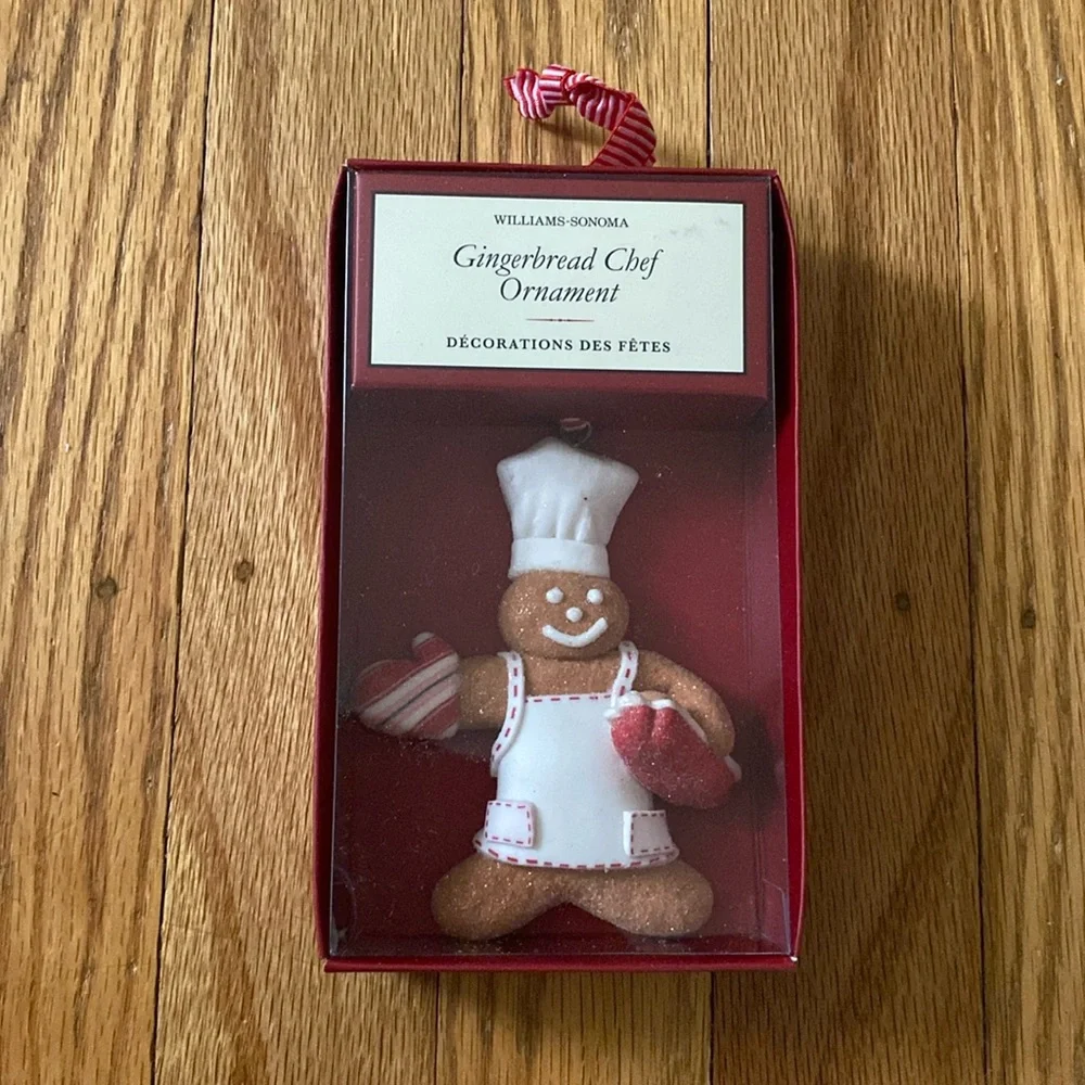 Williams-Sonoma Gingerbread Chef Ornament